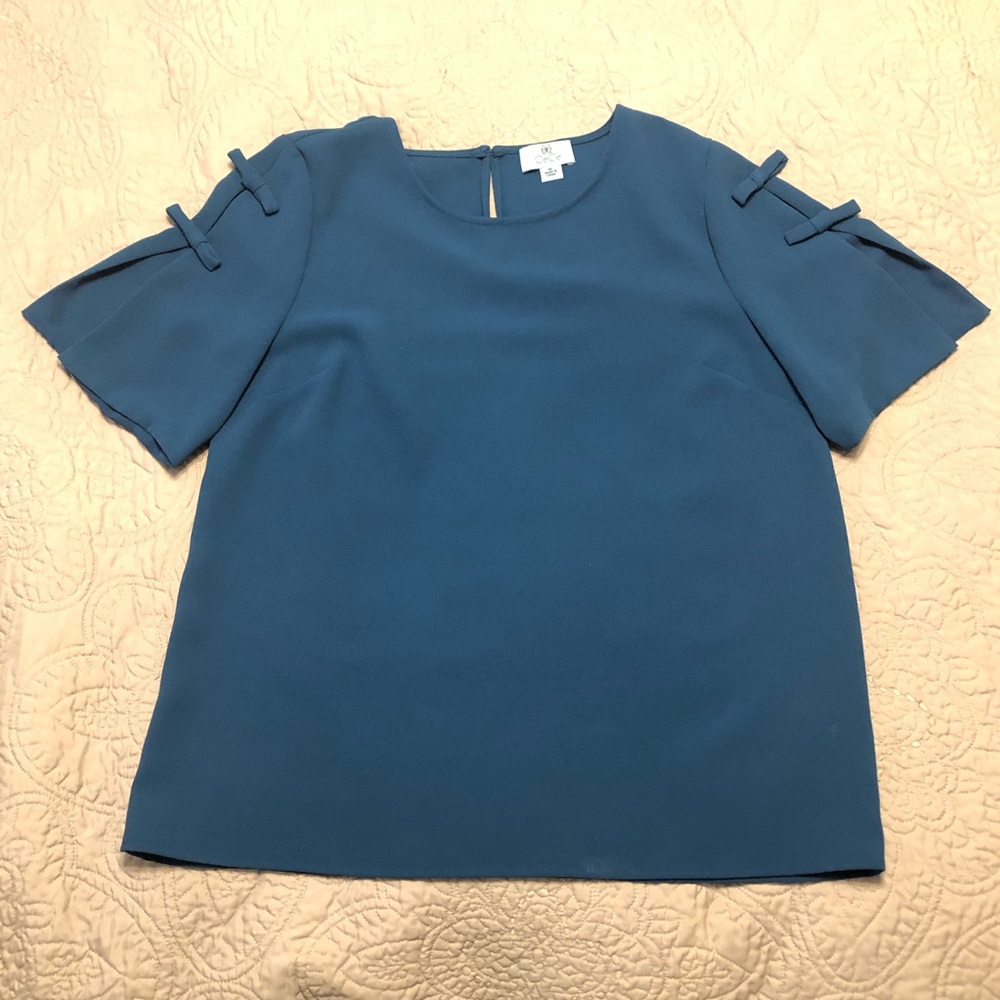 CeCe bow tie sleeve top